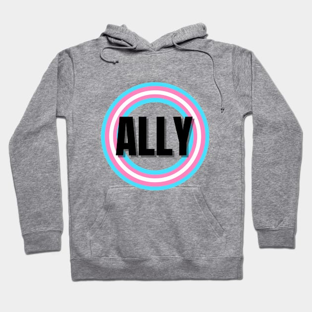 Transgender Ally Hoodie by Antonio Rael